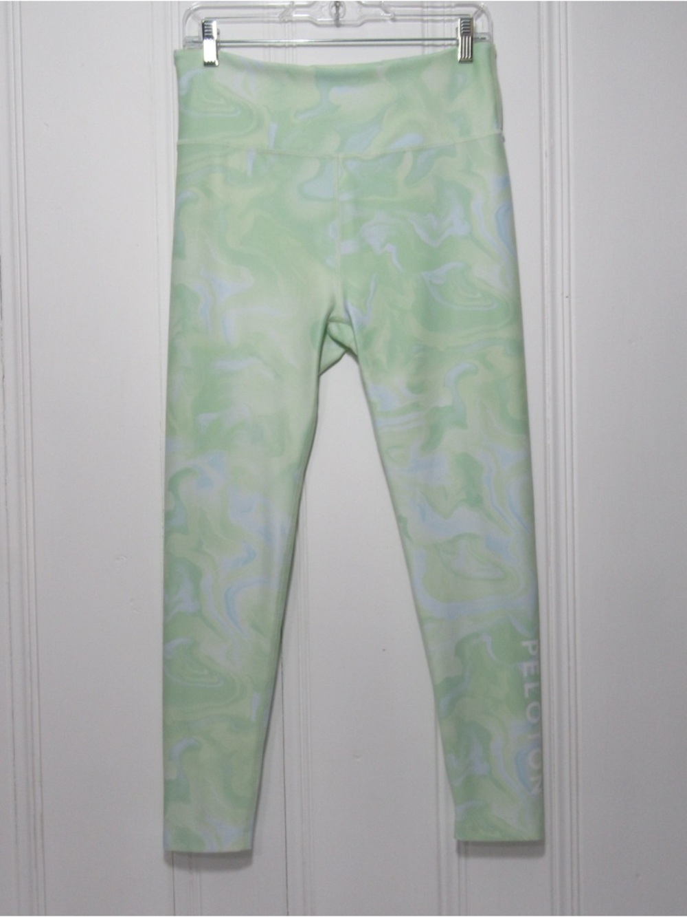 Peloton Green Tie Dye Athletic Leggings Size XL